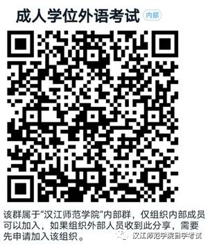 2020年汉江师范学院成考学位英语考试时间安排