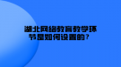 湖北网络教育教学环节是如何设置的？