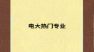 电大热门专业