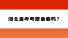 湖北自考考籍重要吗？
