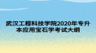 武汉工程科技学院2020年专升本应用宝石学考试大纲
