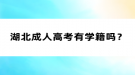 湖北成人高考有学籍吗？