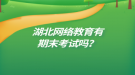 湖北网络教育有期末考试吗？