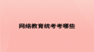 网络教育统考考哪些