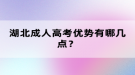 湖北成人高考优势有哪几点？