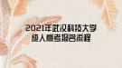 2021年武汉科技大学成人高考报名流程