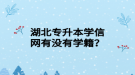 湖北专升本学信网有没有学籍？