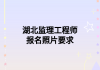 湖北监理工程师报名照片要求