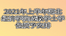 2021年上半年湖北经济学院成教学士学位授予安排