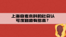 上海自考本科的社会认可度到底有多高？