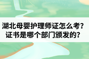 湖北母婴护理师考试